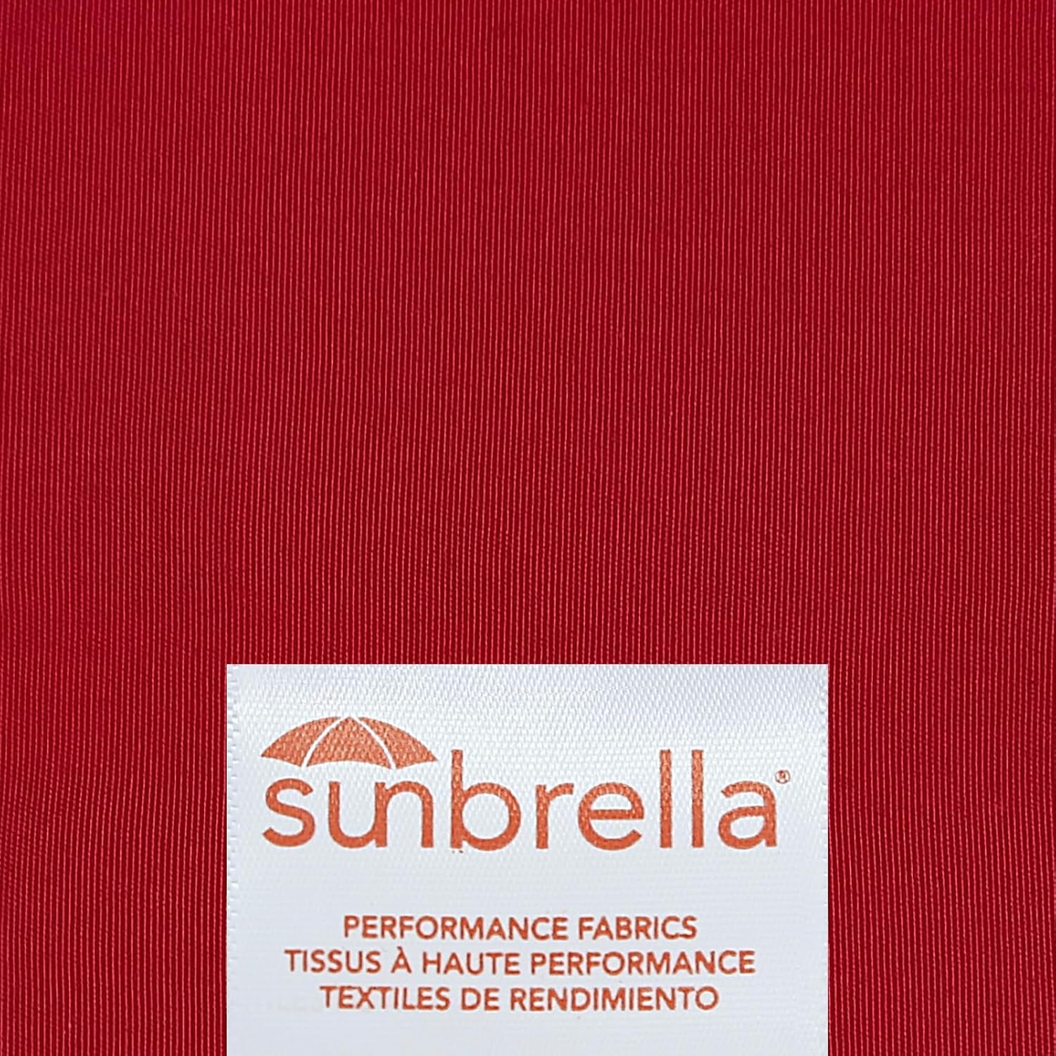 Outdoor Sunbrella Decorative Pillows with Triple Coconut Buttons Pack of 4, 20" X 12" Outdoor Pillow Set for Couch Bed Throw Patio Sofa, Canvas Logo Red/Specrtum Indigo