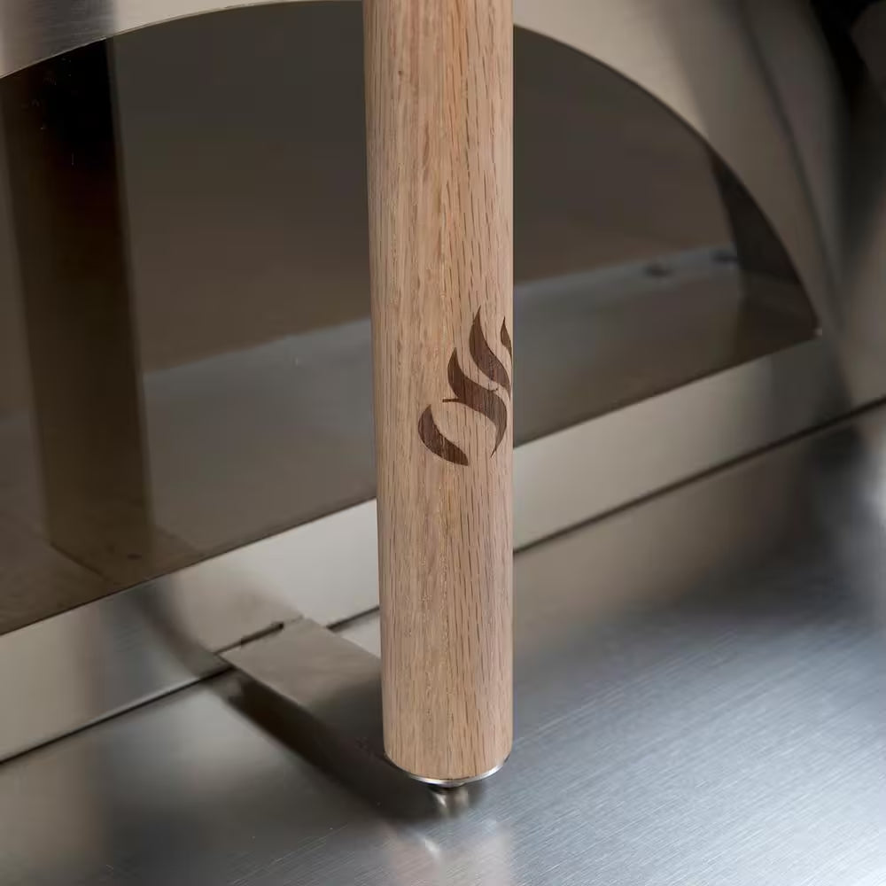 Torino 500 24 In. X 32 In. Wood Fired Oven with Cart in Copper