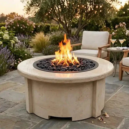 Homebridge GFRC Concrete Fire Pit Table