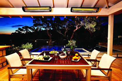 Bromic Tungsten Smart Heat 6000W Electric Patio Heater – Dual Element Infrared, 220V-240V, Black Finish – BH0420033