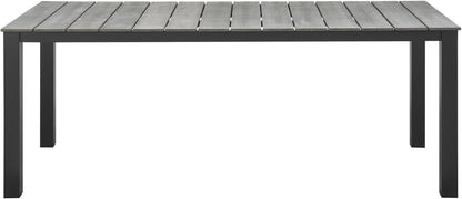 Junction 7 Piece Outdoor Patio Dining Set, Gray/White