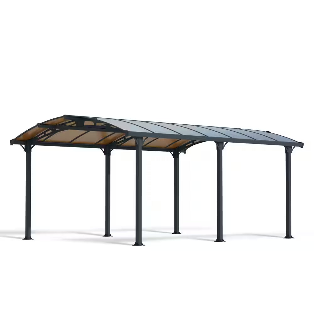 Tucson 12 Ft. X 16 Ft. Gray/Bronze Outdoor Hard Top Gazebo