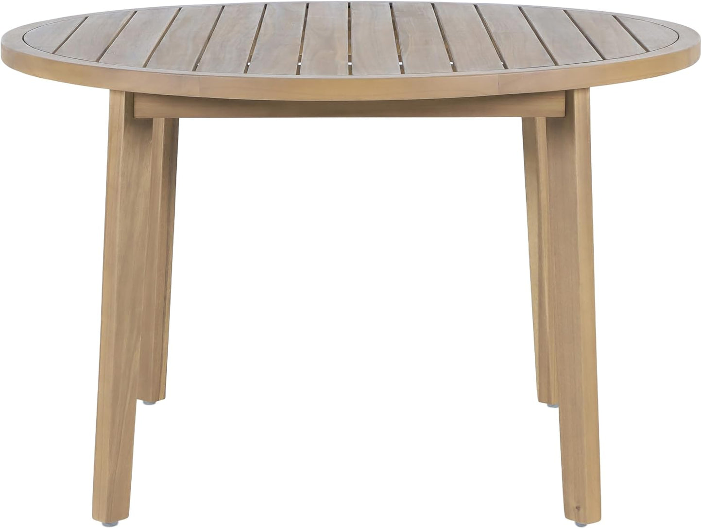 New Classic Furniture Arden 5-Piece Wood Outdoor Dining Set in Natural