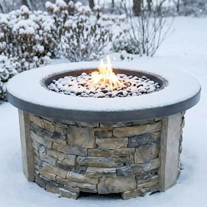 Homebridge GFRC Concrete Fire Pit Table