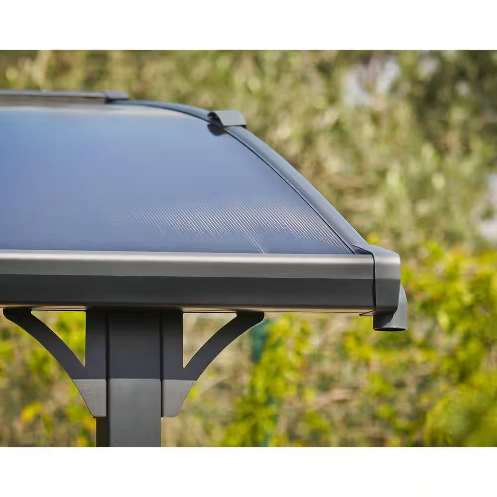 Tucson 12 Ft. X 16 Ft. Gray/Bronze Outdoor Hard Top Gazebo
