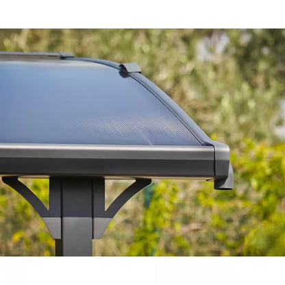 Tucson 12 Ft. X 16 Ft. Gray/Bronze Outdoor Hard Top Gazebo