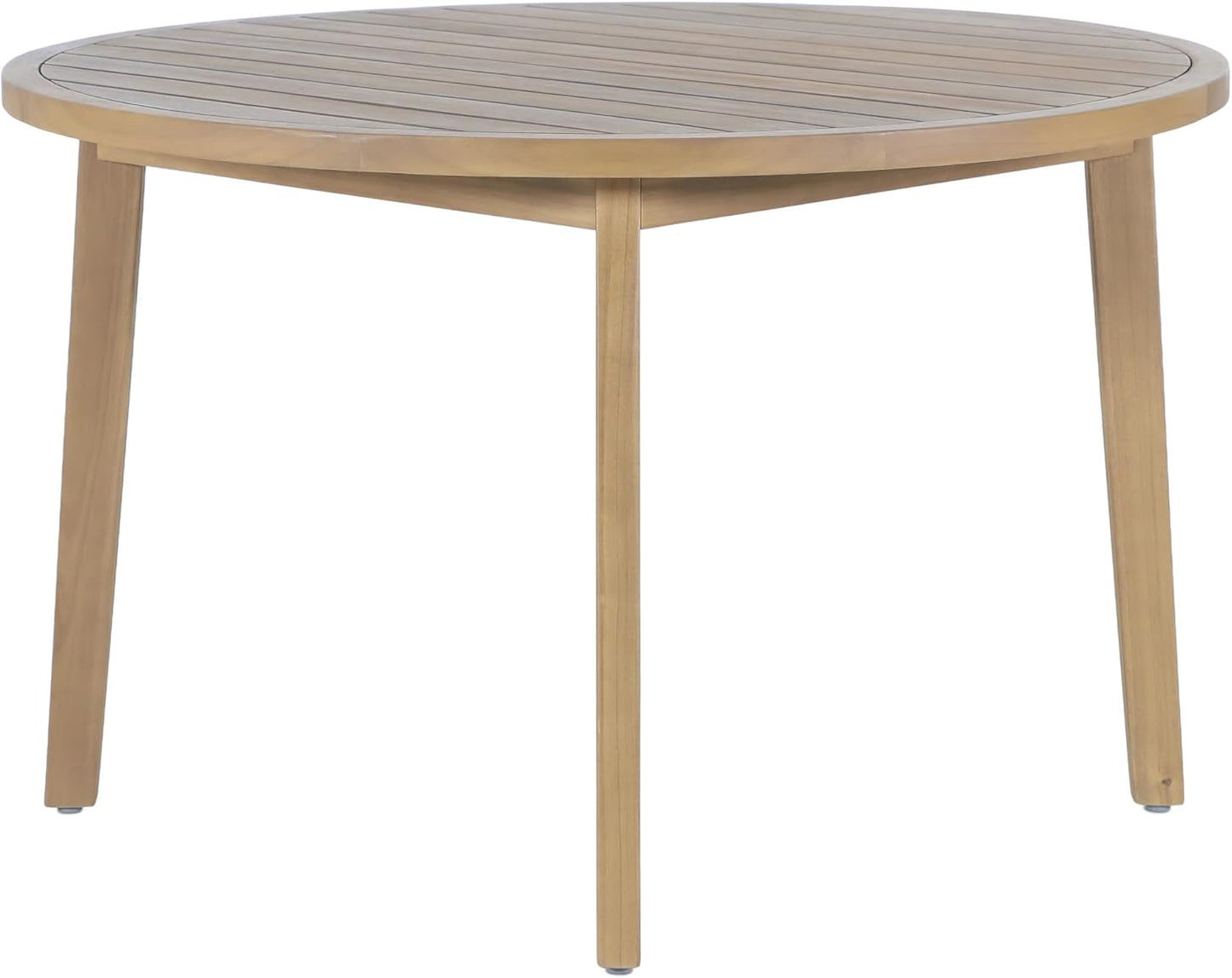 New Classic Furniture Arden 5-Piece Wood Outdoor Dining Set in Natural