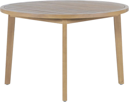 New Classic Furniture Arden 5-Piece Wood Outdoor Dining Set in Natural
