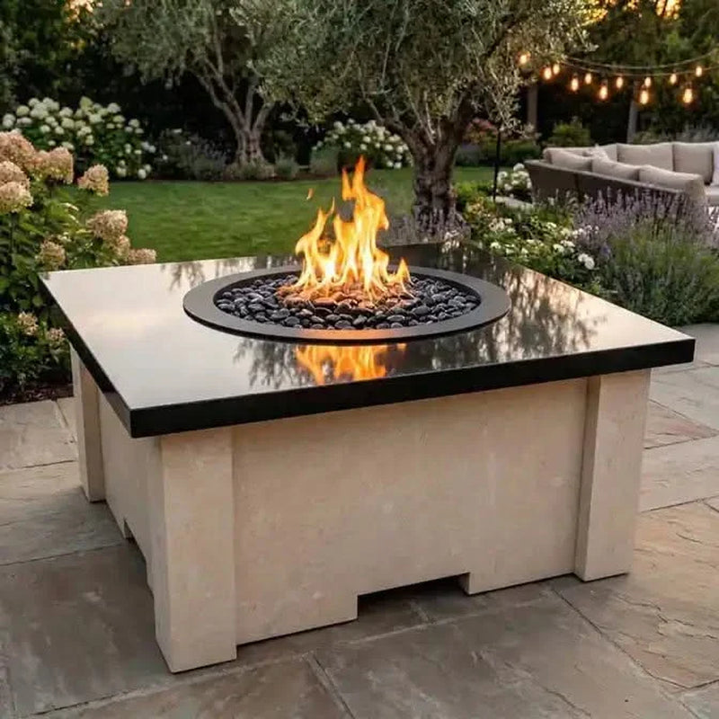 Homebridge GFRC Concrete Fire Pit Table