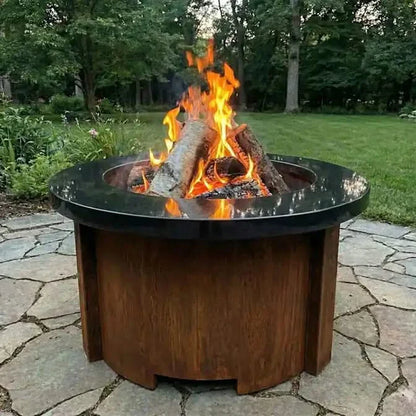 Homebridge GFRC Concrete Fire Pit Table